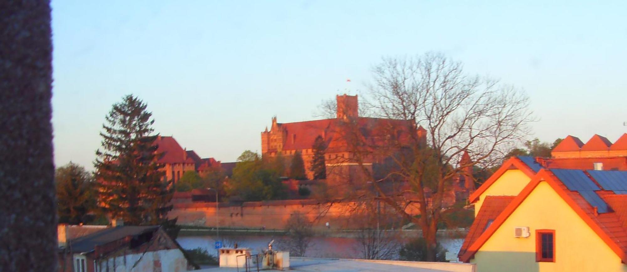 Malbork Apartament Z Widokiem Na Zamek Exteriör bild